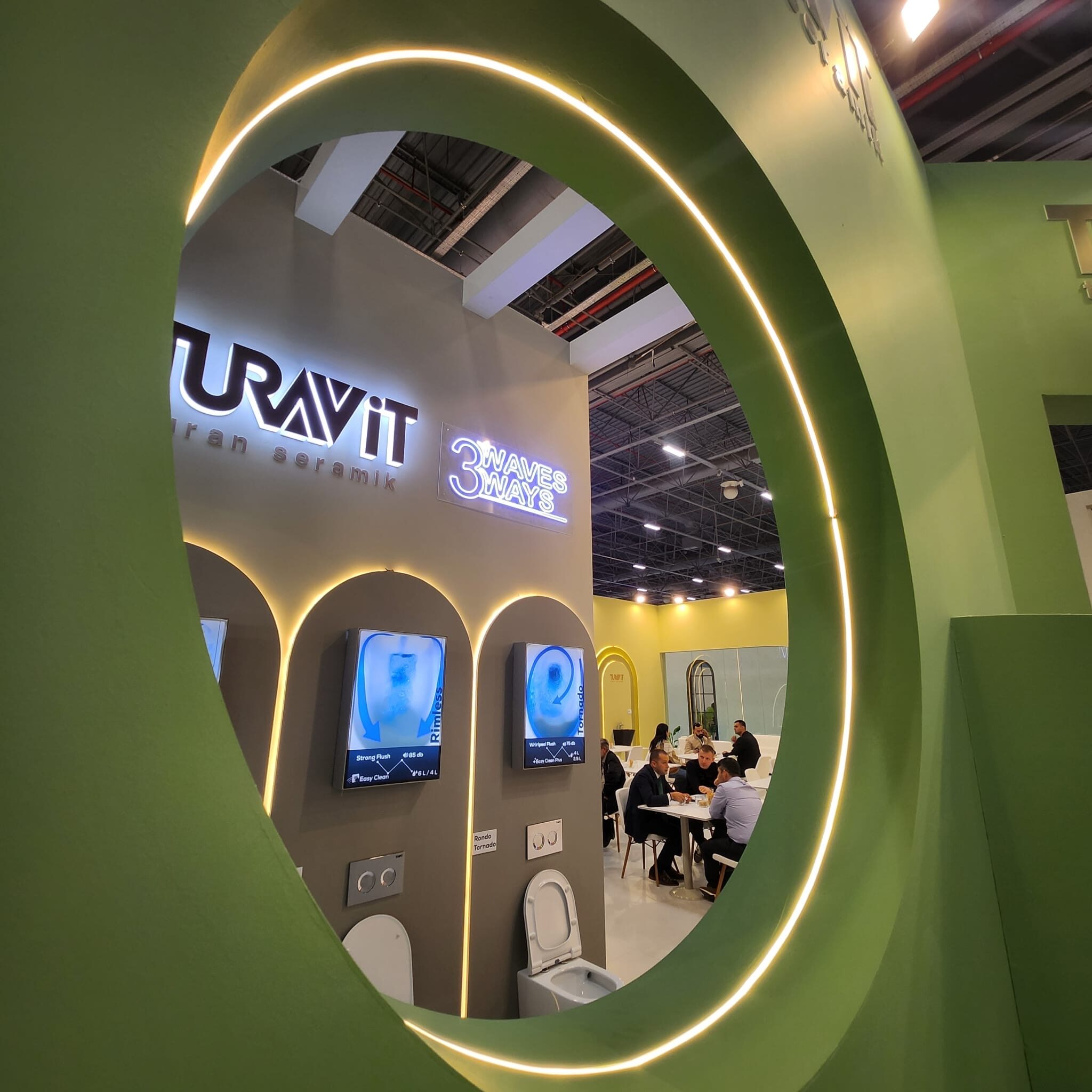 Dikey Design exhibition stand project view 49