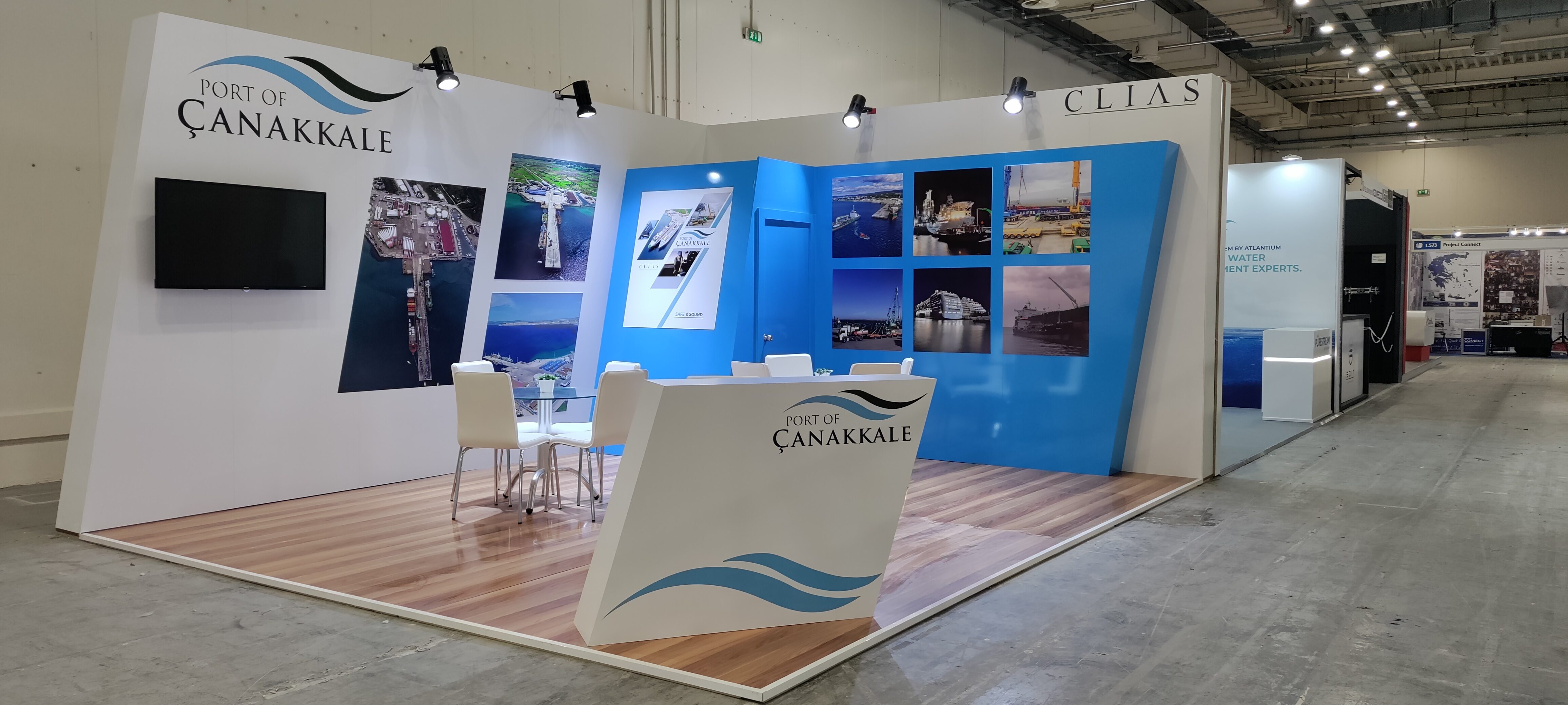 Dikey Design exhibition stand project view 61