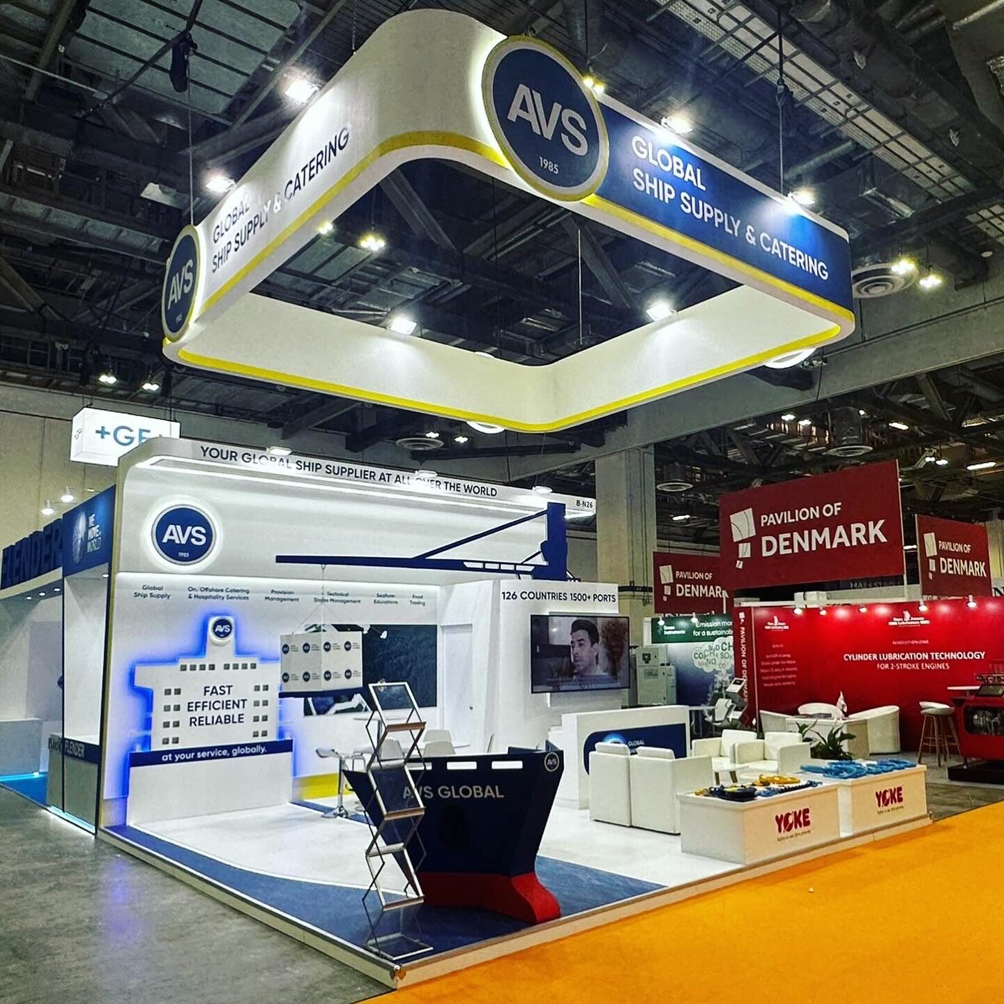 Dikey Design exhibition stand project view 5