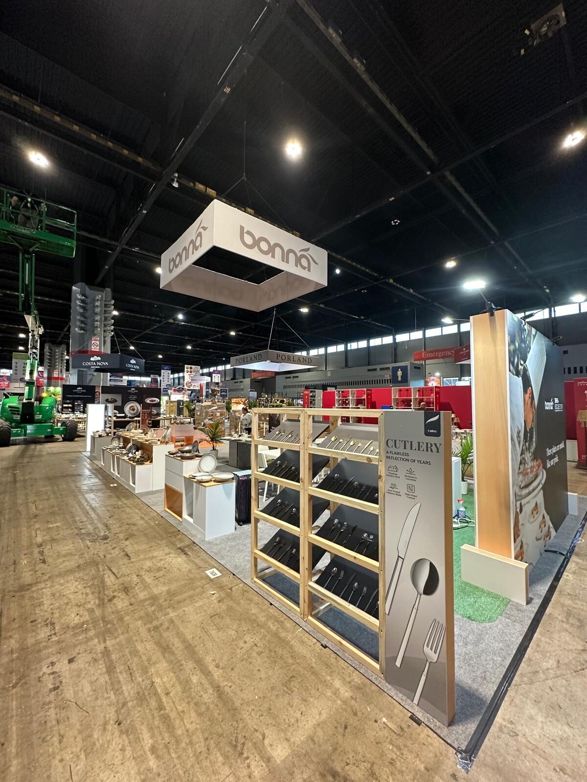 Dikey Design exhibition stand project view 2