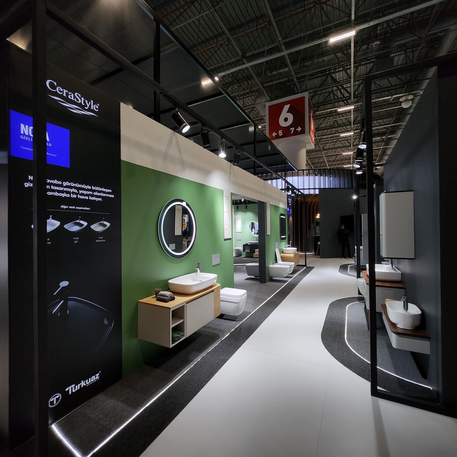 Dikey Design exhibition stand project view 34