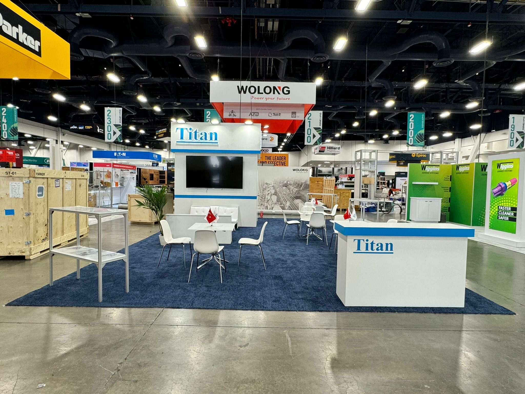 Dikey Design exhibition stand project view 15