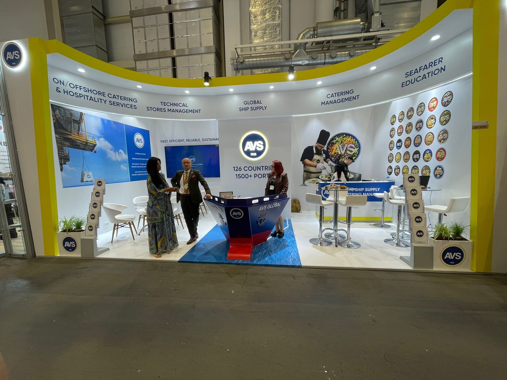 Dikey Design exhibition stand project view 37