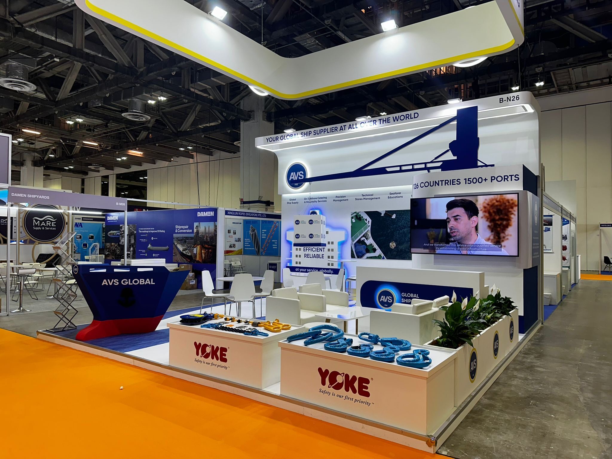 Dikey Design exhibition stand project view 39