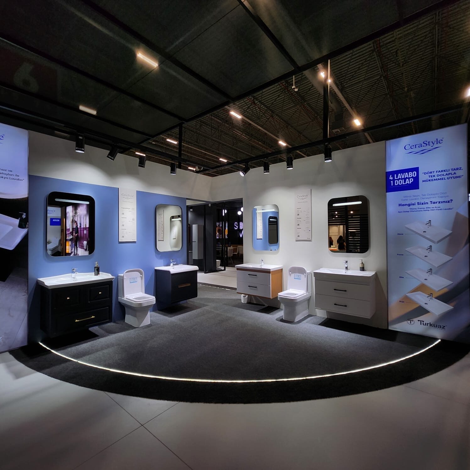 Dikey Design exhibition stand project view 20