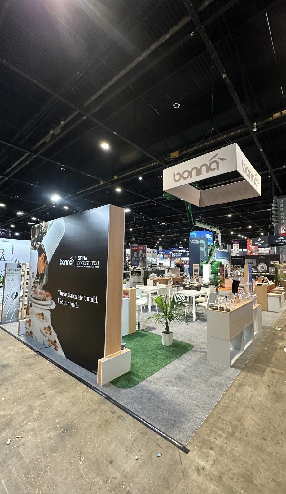 Dikey Design exhibition stand project view 43