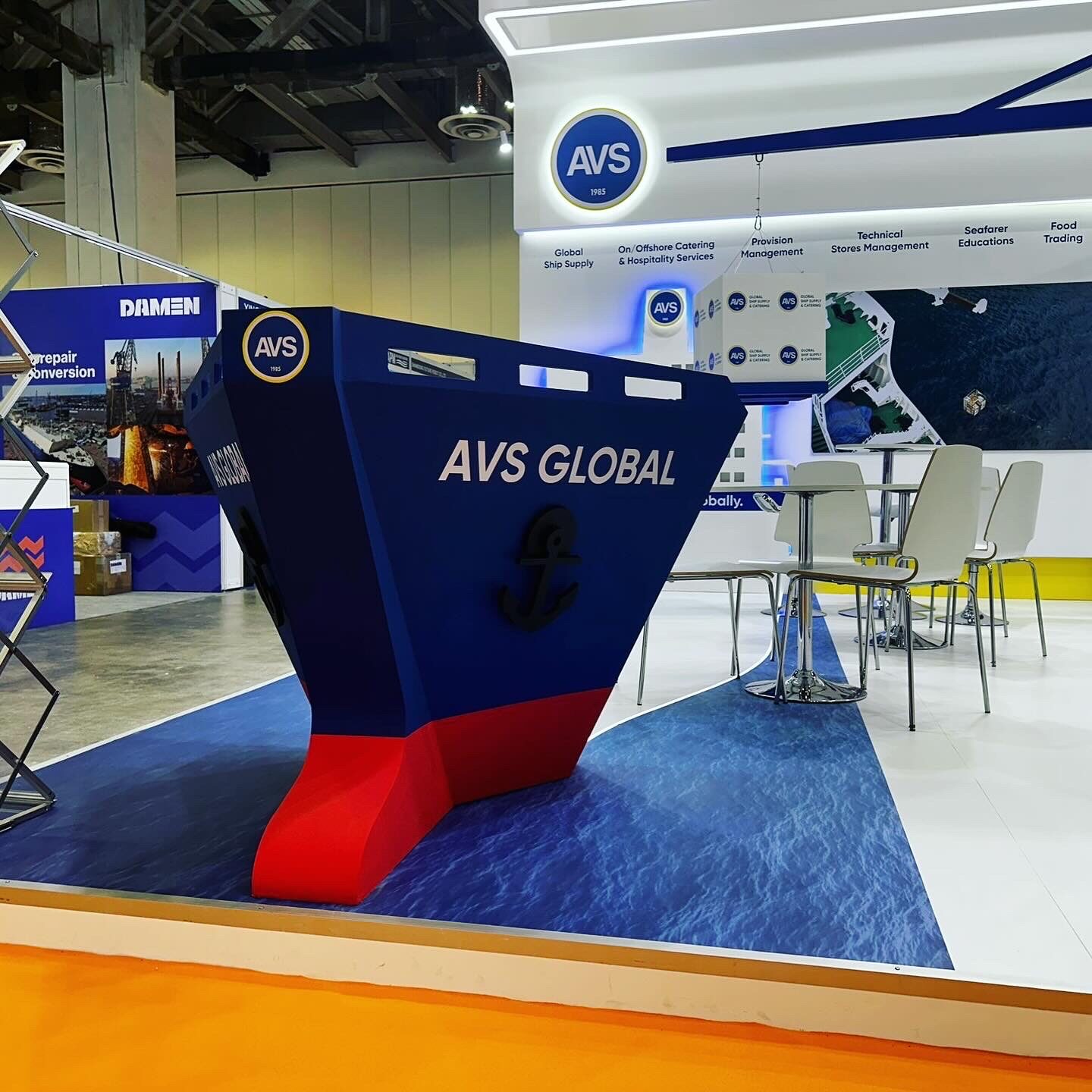 Dikey Design exhibition stand project view 90