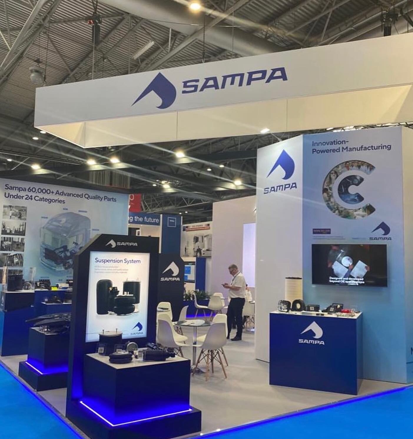 Dikey Design exhibition stand project view 105