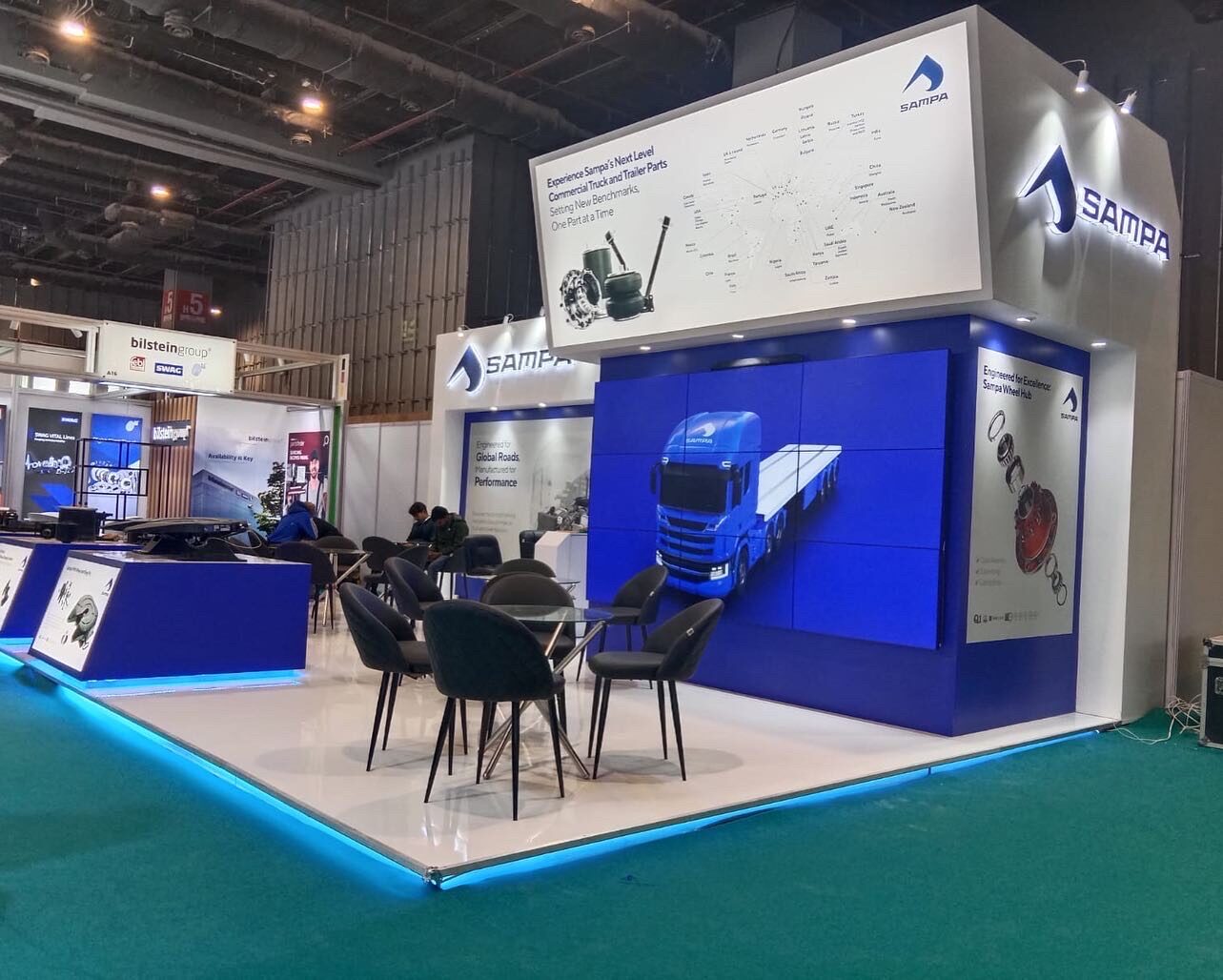 Dikey Design exhibition stand project view 118