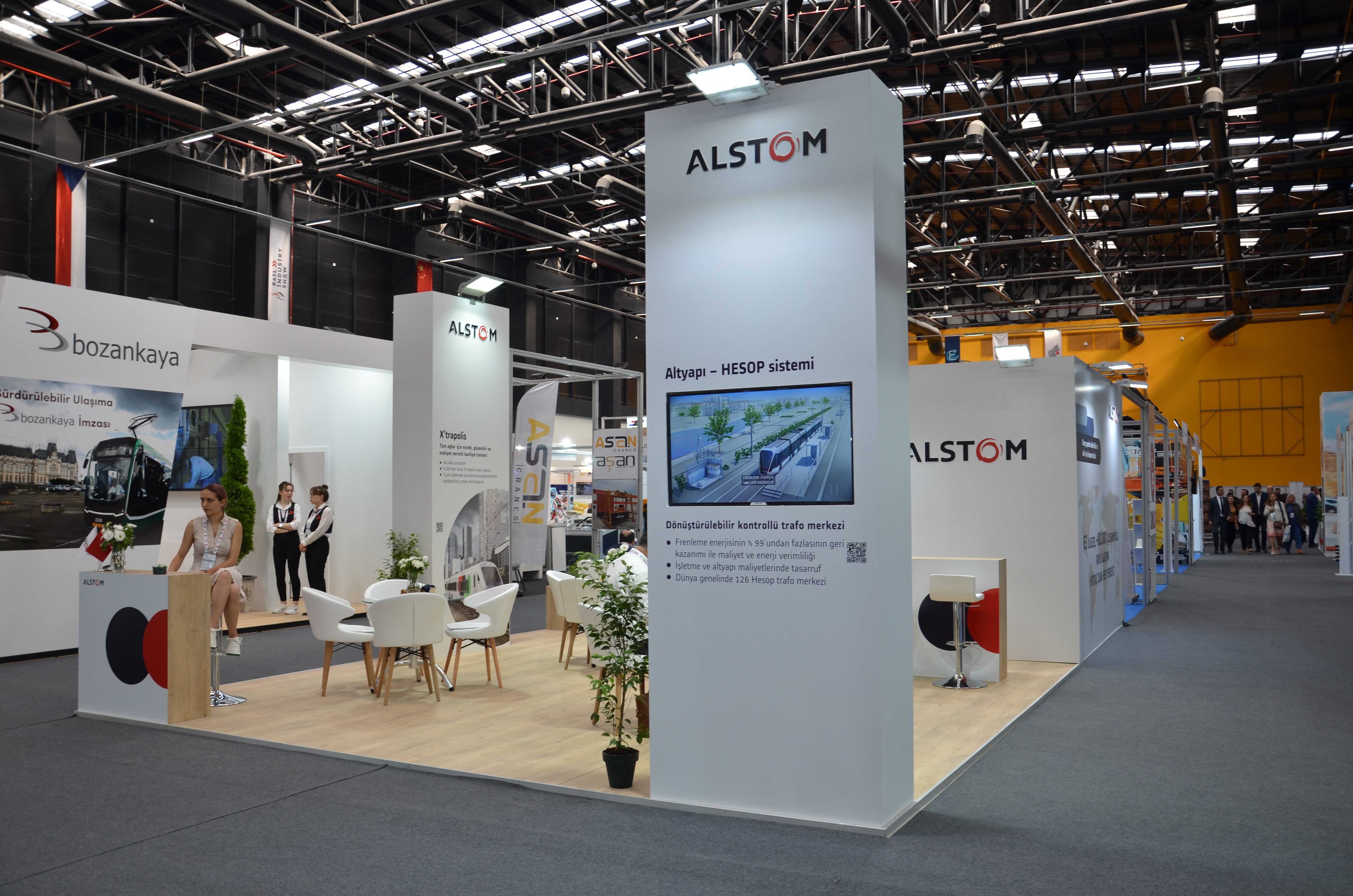 Dikey Design exhibition stand project view 122