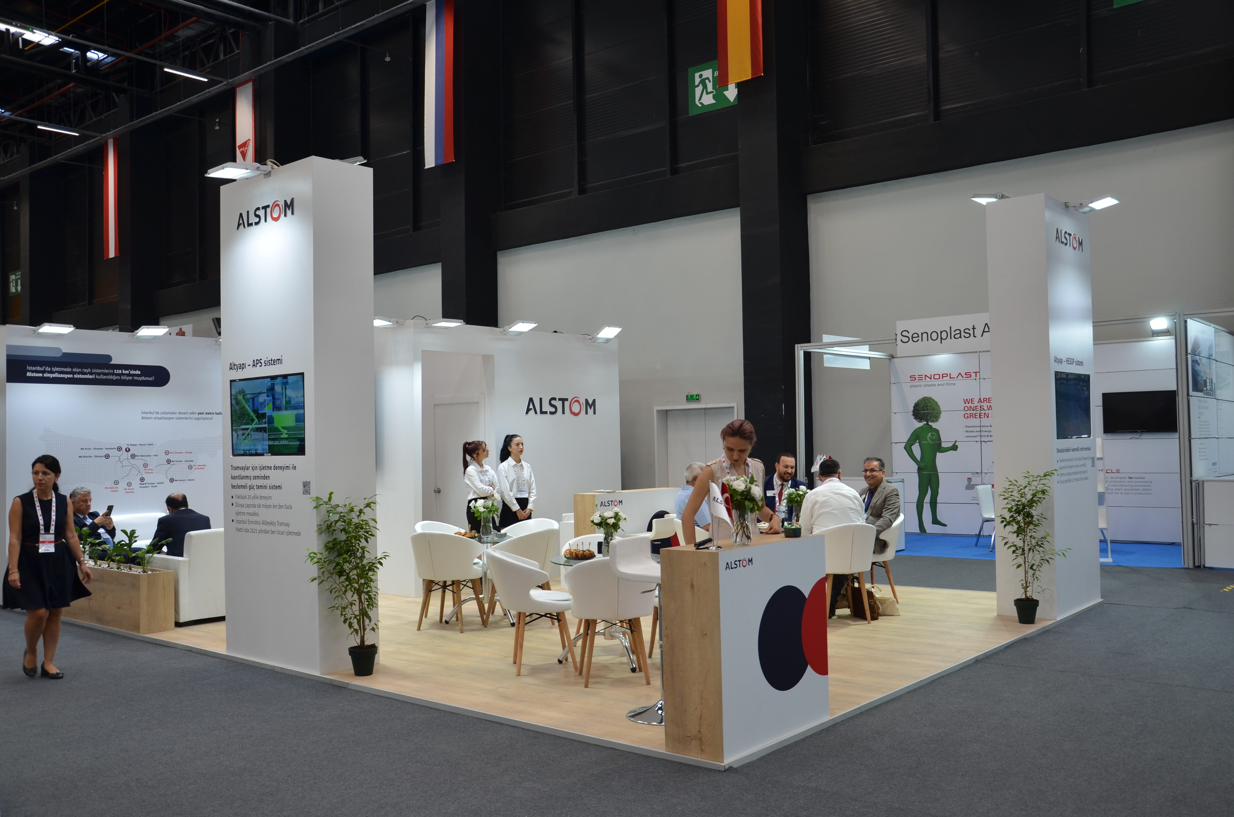 Dikey Design exhibition stand project view 123