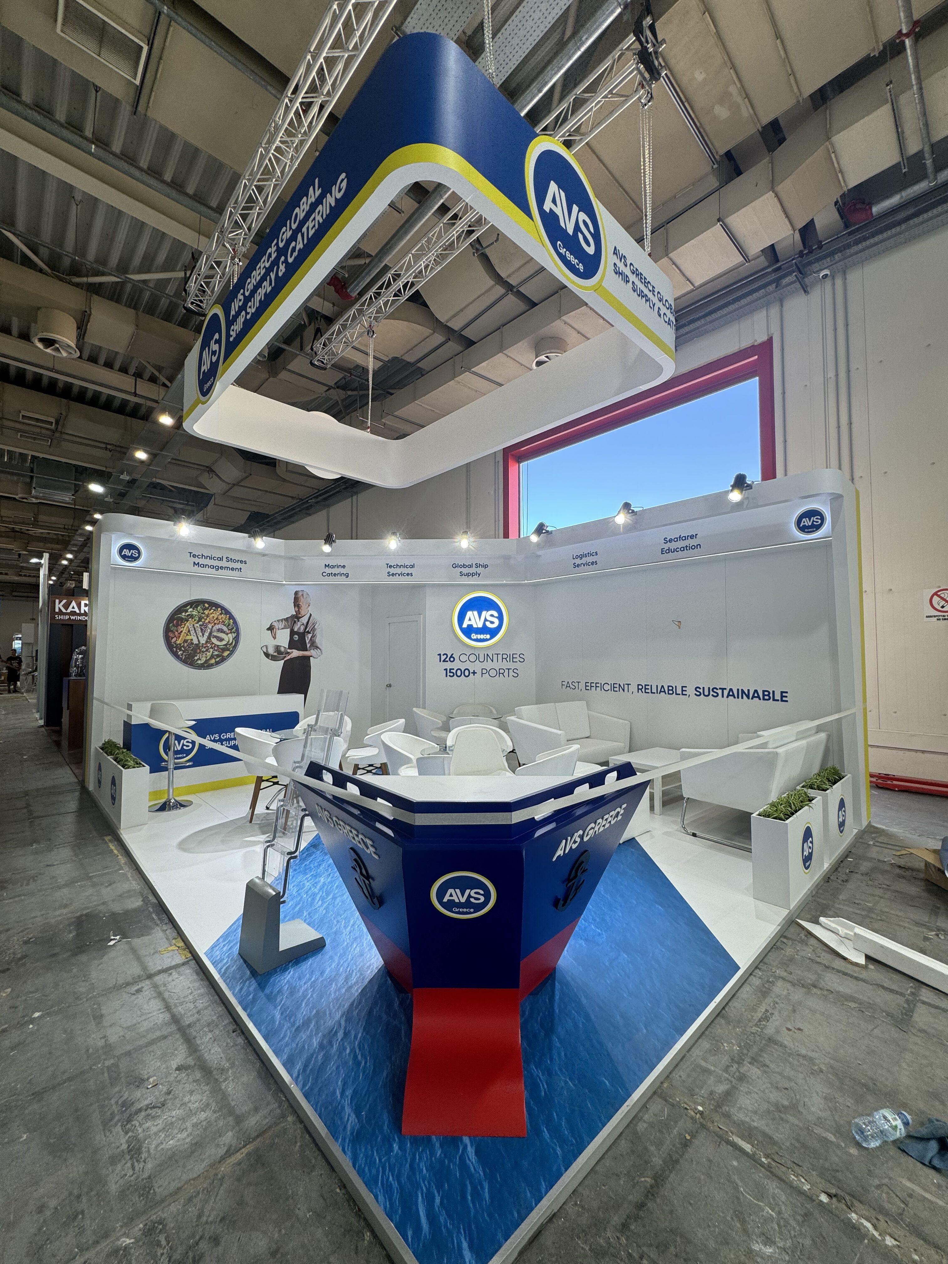 Dikey Design exhibition stand project view 147