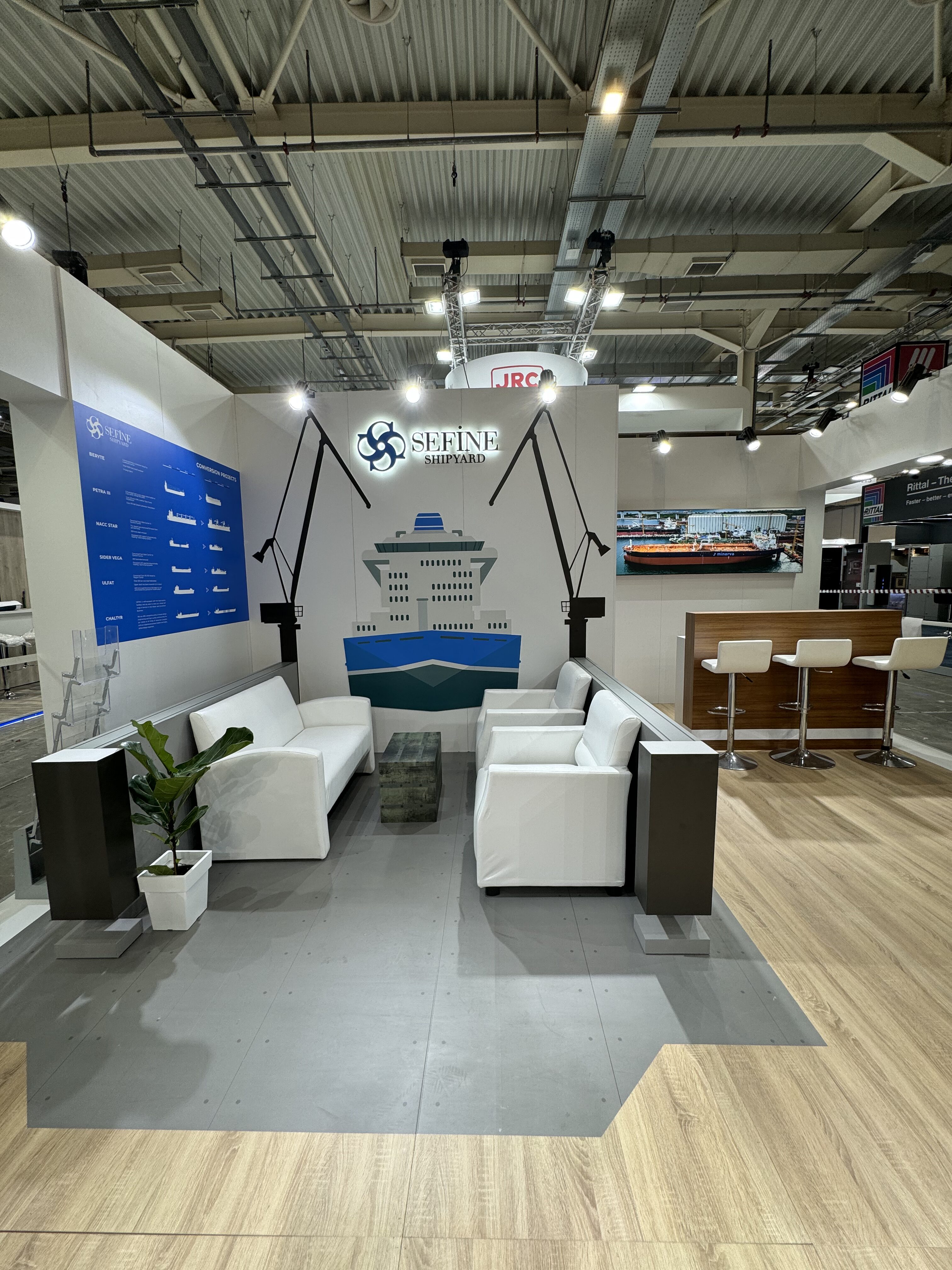 Dikey Design exhibition stand project view 148