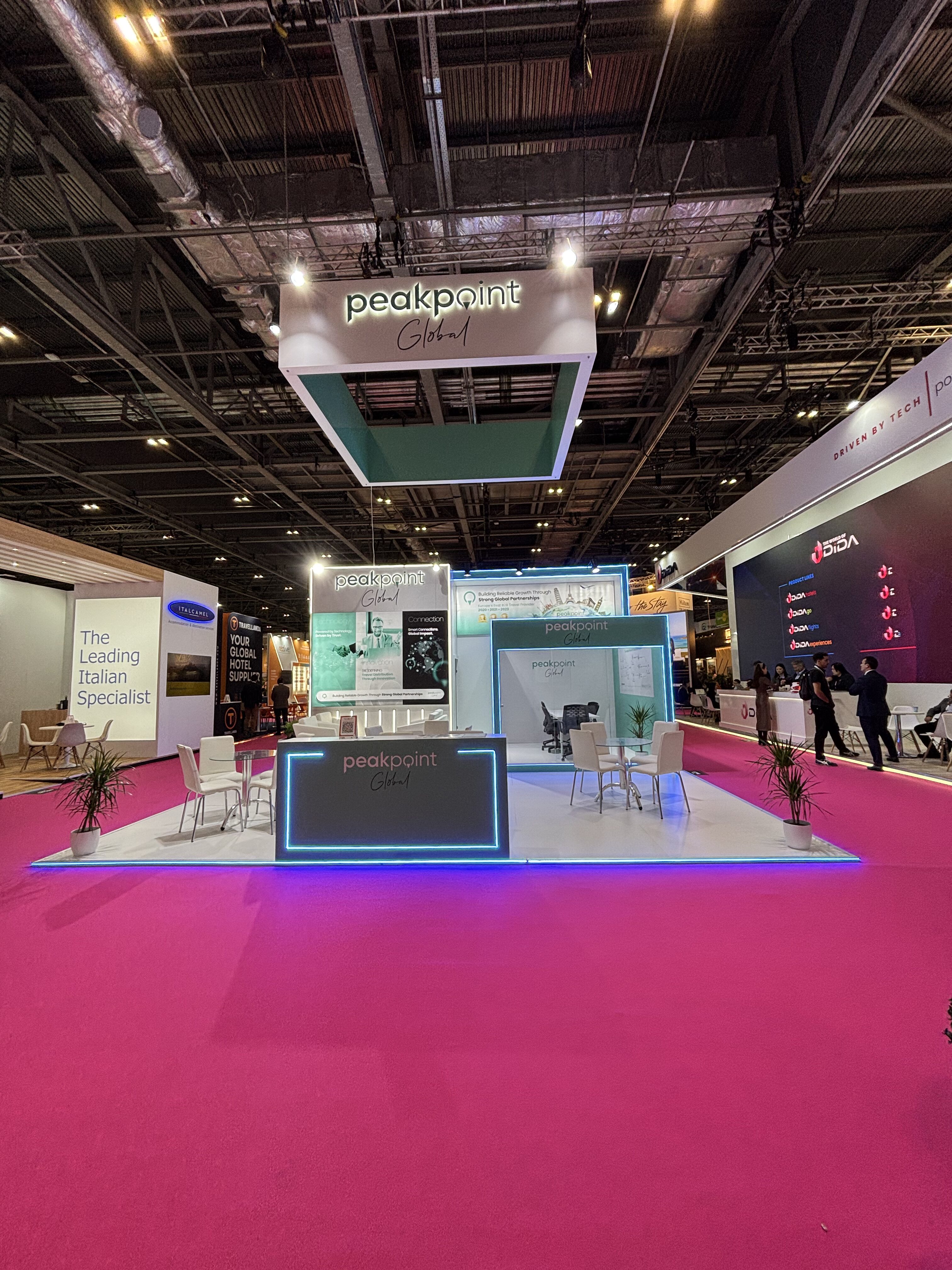 Dikey Design exhibition stand project view 155