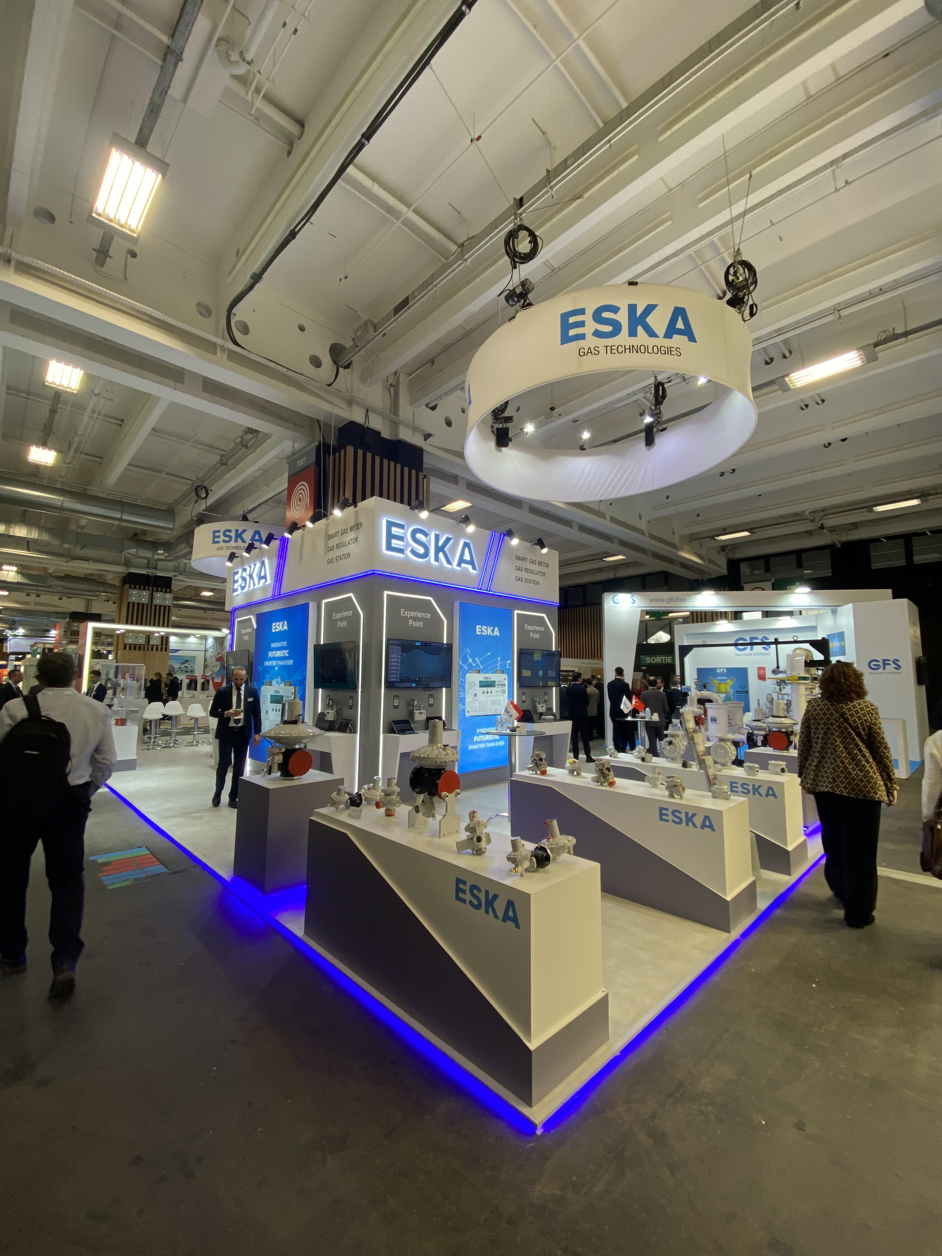 Dikey Design exhibition stand project view 165