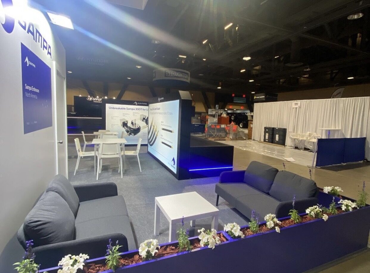 Dikey Design exhibition stand project view 169