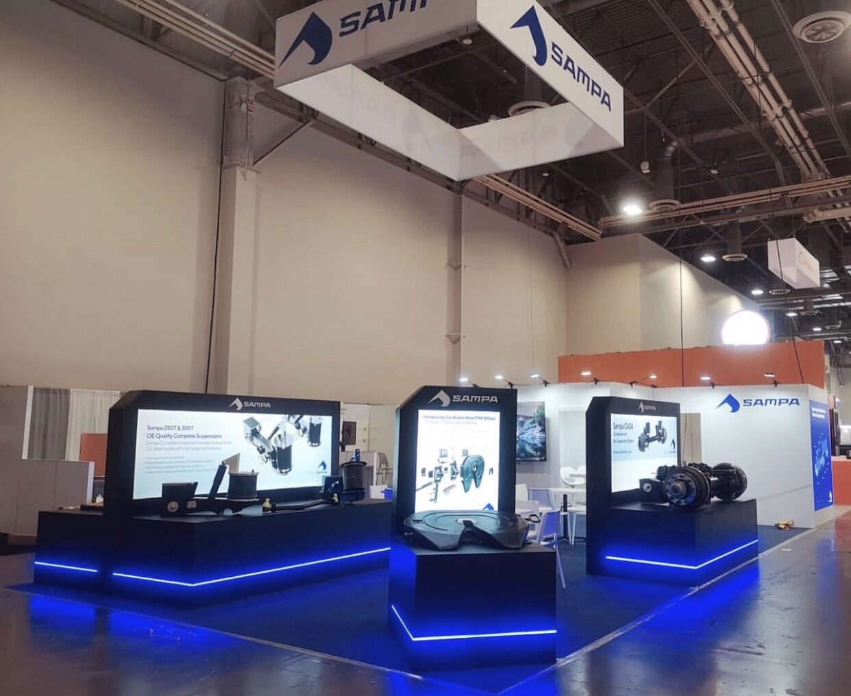 Dikey Design exhibition stand project view 171