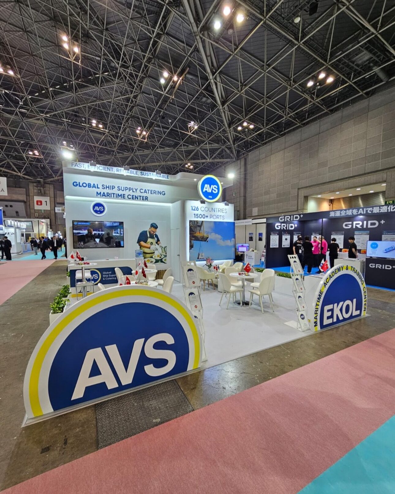 Dikey Design exhibition stand project view 174