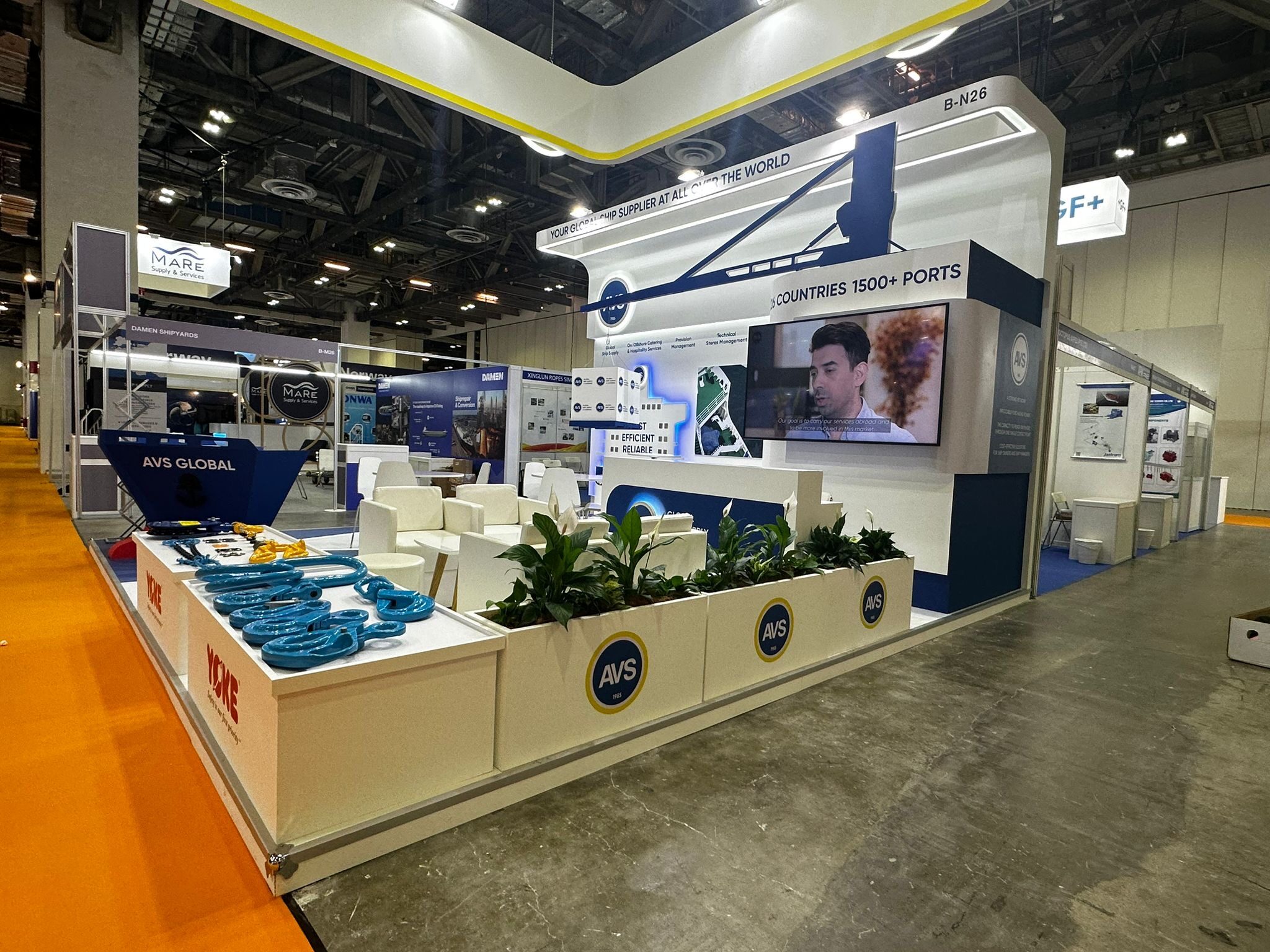 Dikey Design exhibition stand project view 102