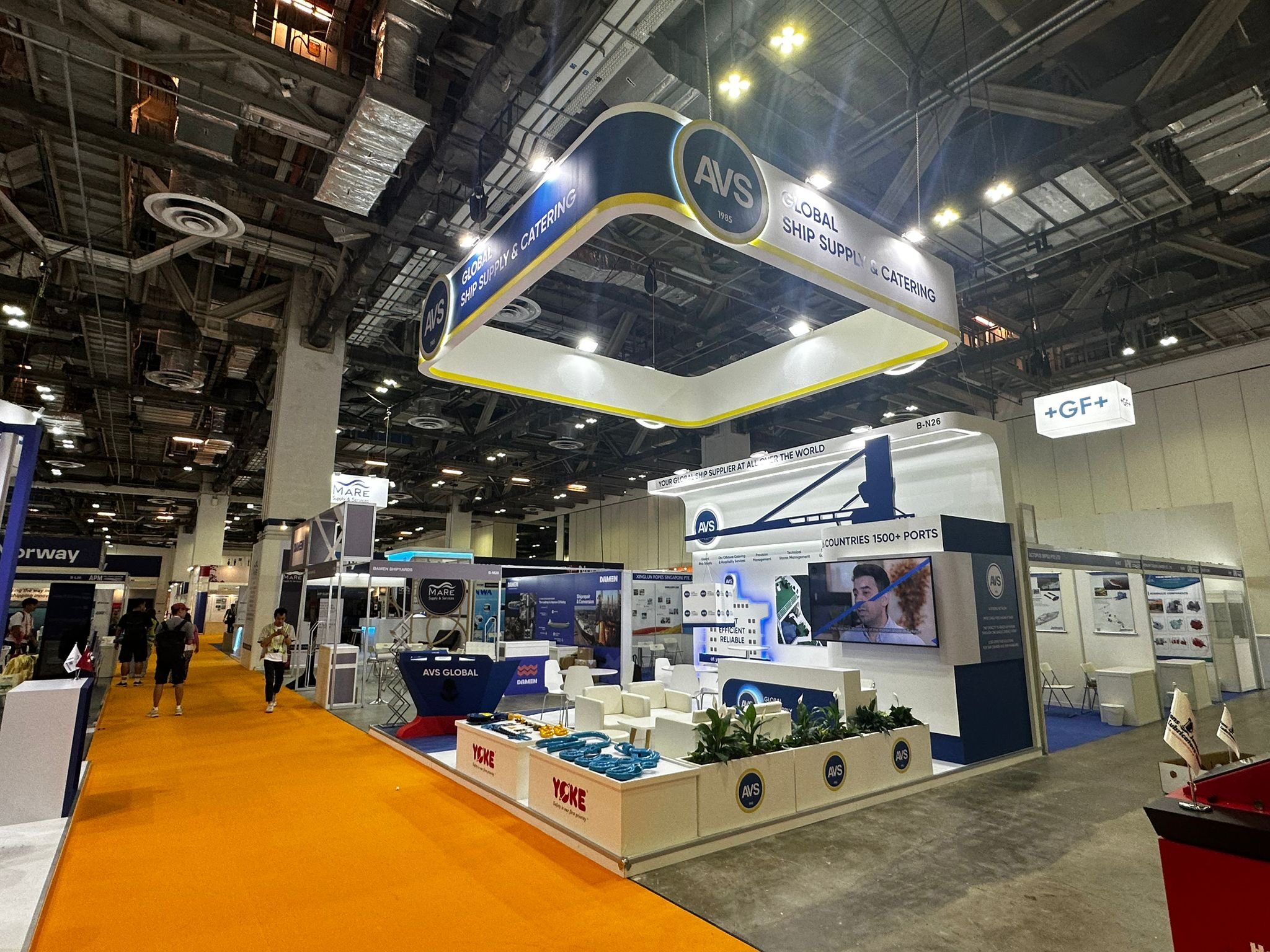 Dikey Design exhibition stand project view 115