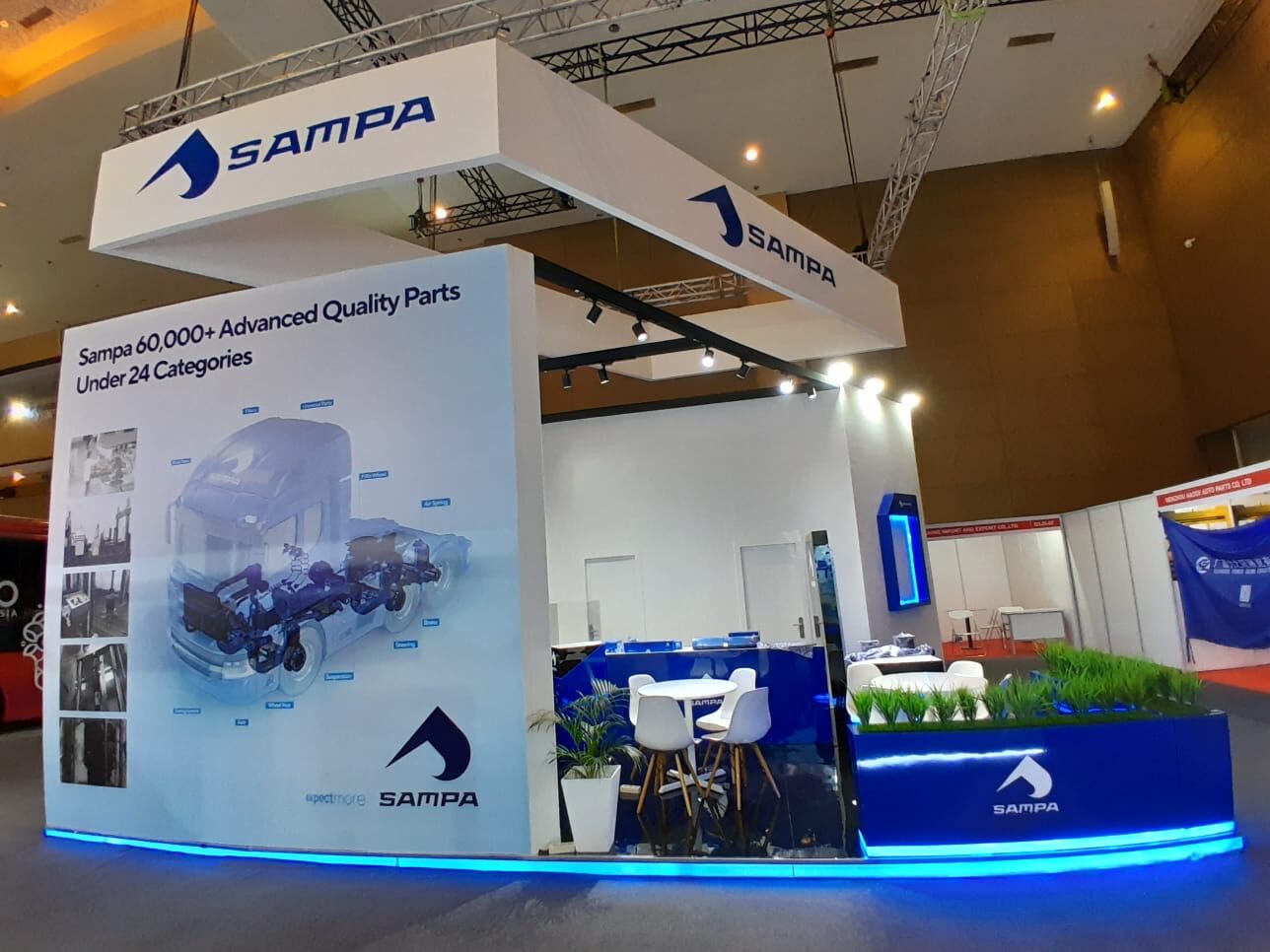 Dikey Design exhibition stand project view 127