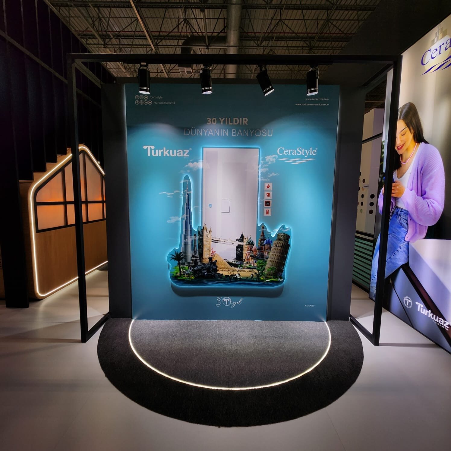 Dikey Design exhibition stand project view 132