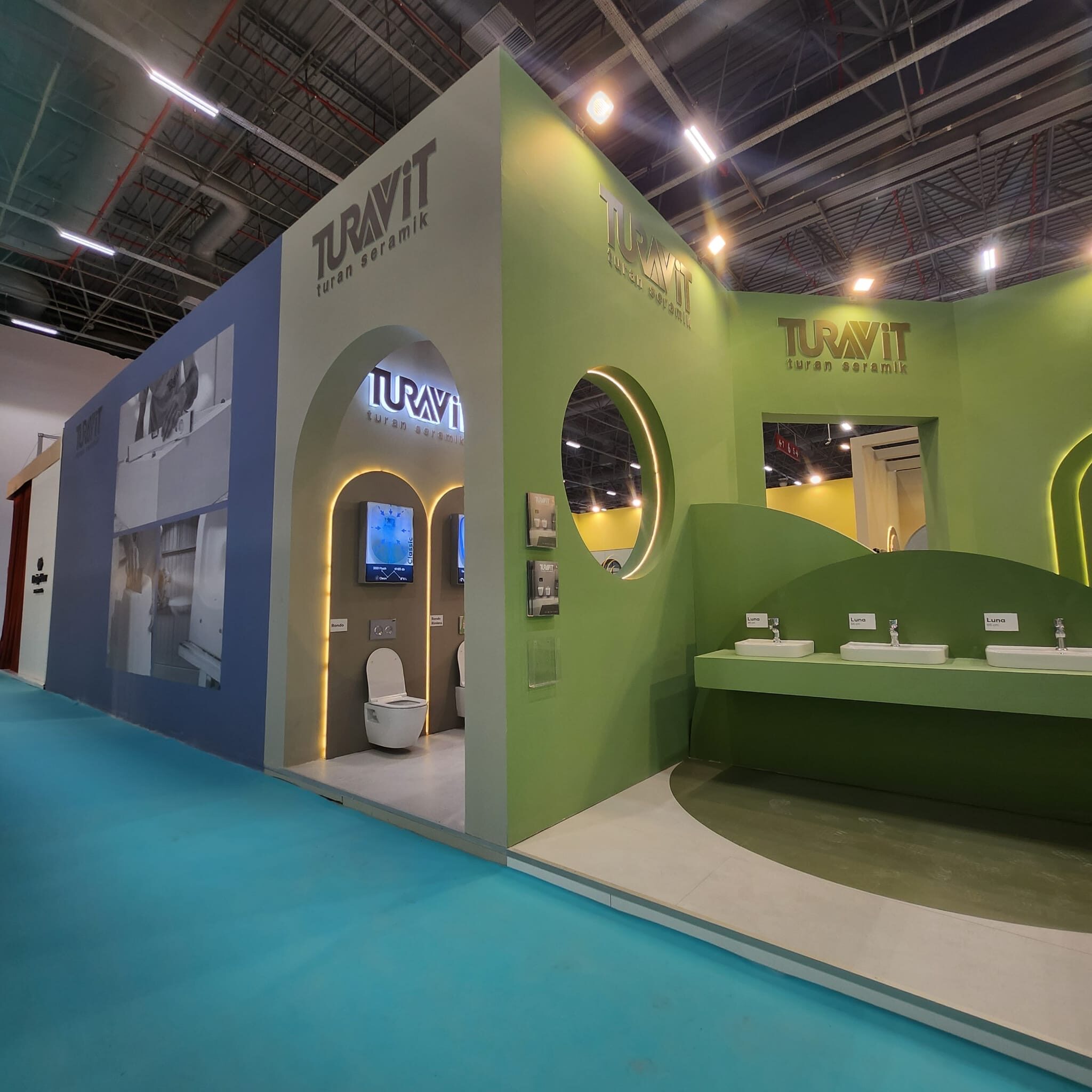 Dikey Design exhibition stand project view 138
