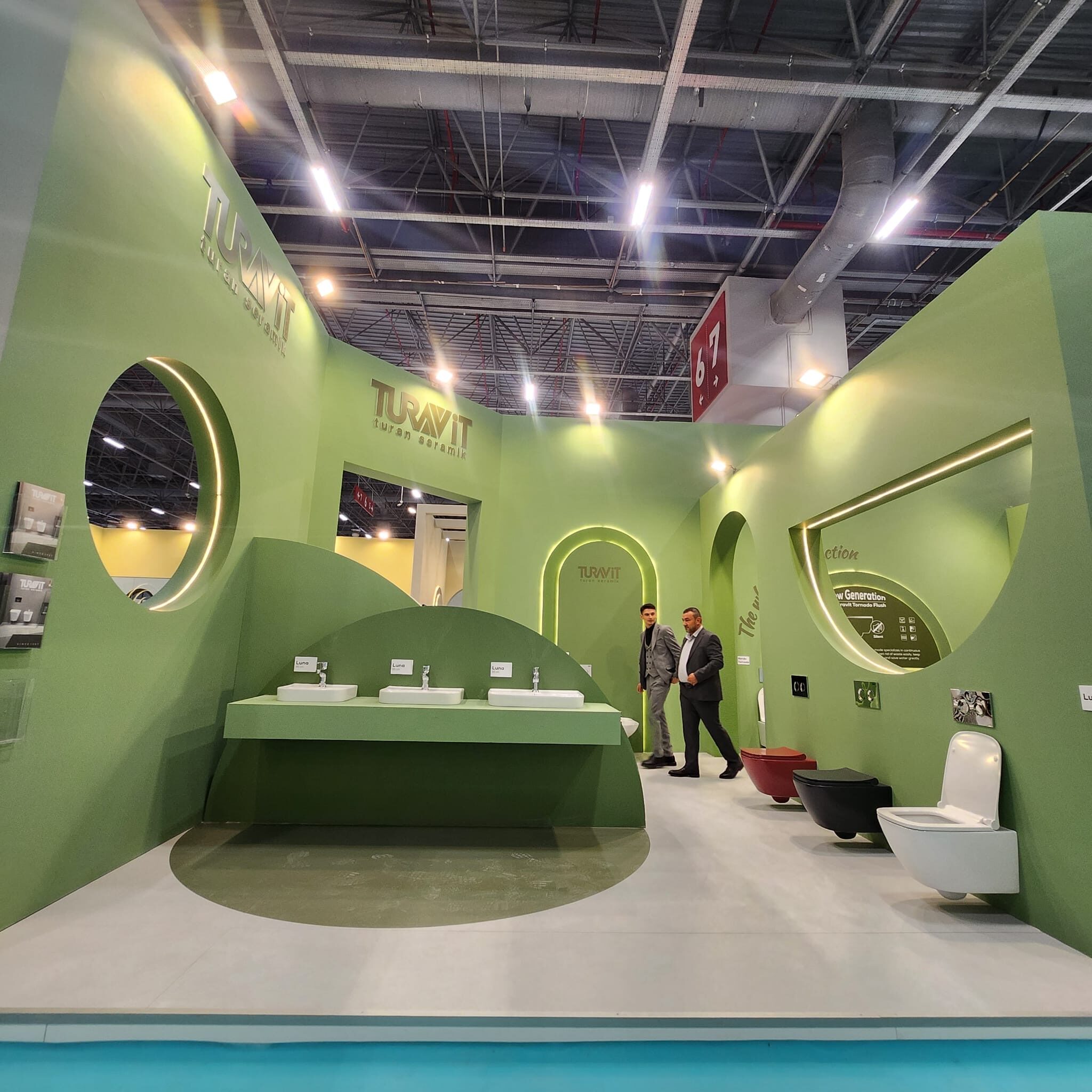 Dikey Design exhibition stand project view 139